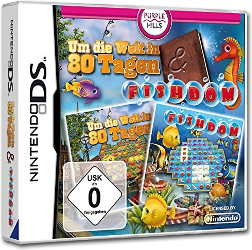 Um die Welt in 80 Tagen + Fishdom (DS) Nintendo DS