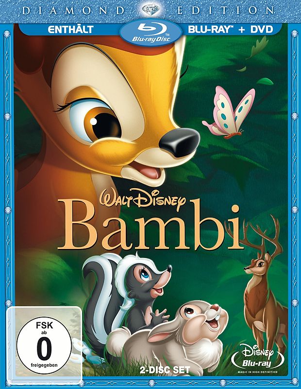 Bambi [inkl. DVD, Diamond Edition] Blu-ray Disc