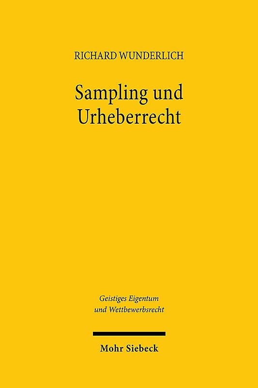 Sampling und Urheberrecht