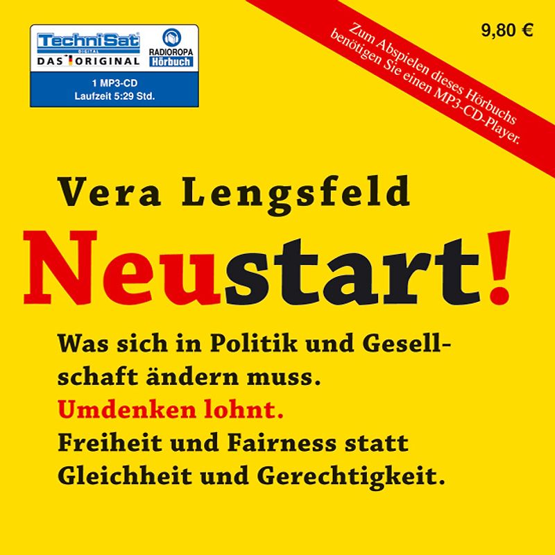 Neustart!. Was sich in Politik und Gesellschaft ändern muss