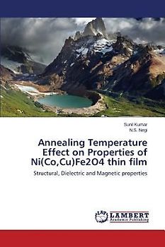 Annealing Temperature Effect on Properties of Ni(Co,Cu)Fe2O4 thin film