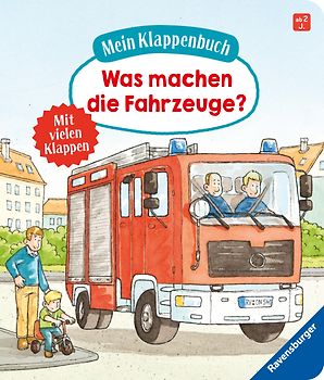 Mein Klappenbuch: Was machen die Fahrzeuge?