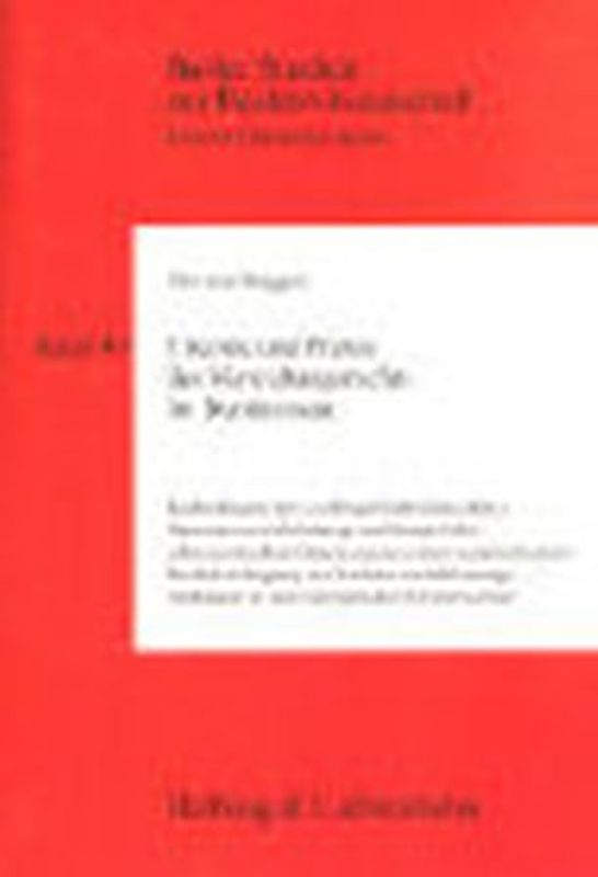 Theorie und Praxis des Verwaltungsrechts im Bundesstaat