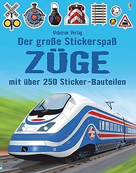 Der große Stickerspaß: Züge