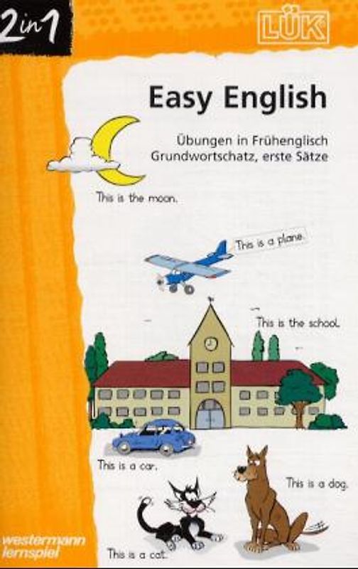LÜK-Übungshefte / LÜK. Fremdsprachen / 1./2./3./4. Klasse - Englisch: Easy English (Doppelband)