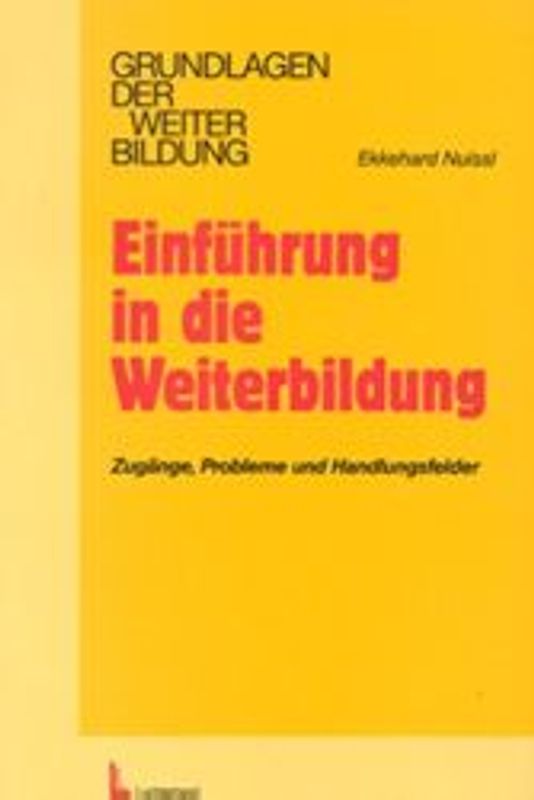 Einführung in die Weiterbildung