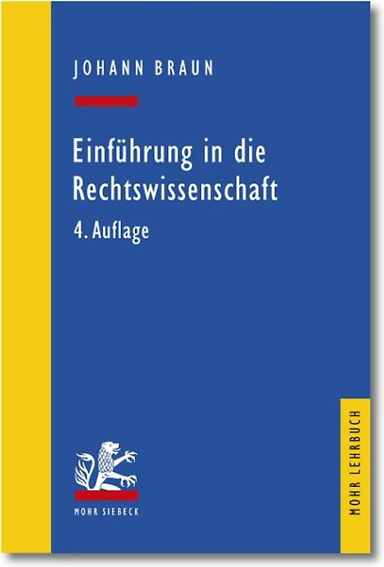 Einführung in die Rechtswissenschaft