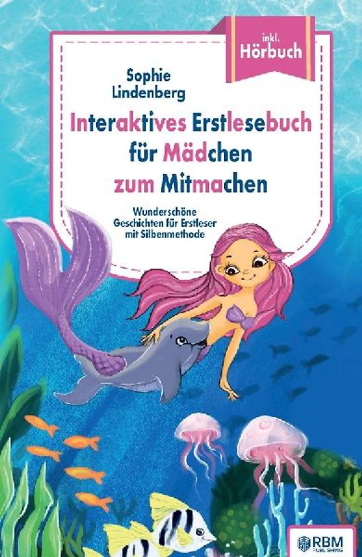 Interaktives Erstlesebuch für Mädchen zum Mitmachen