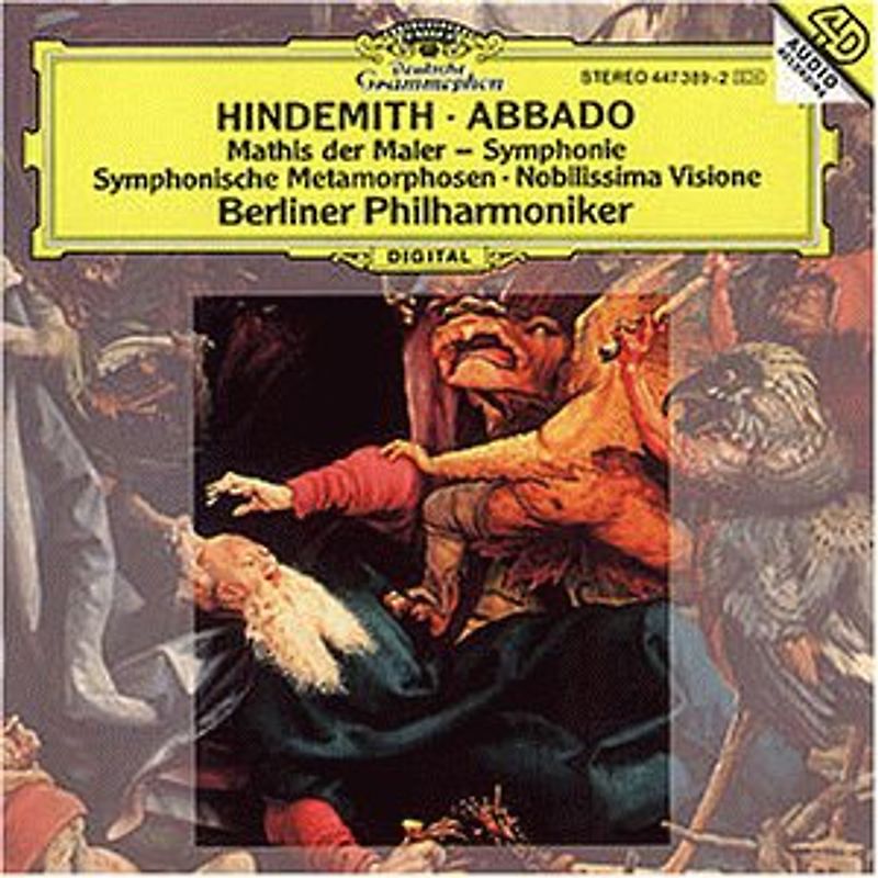 Claudio Abbado - Paul Hindemith: Symphonie Mathis der Maler / Nobilissima Visione / Symphonische Metamorphosen nach Themen von Carl Maria von Weber