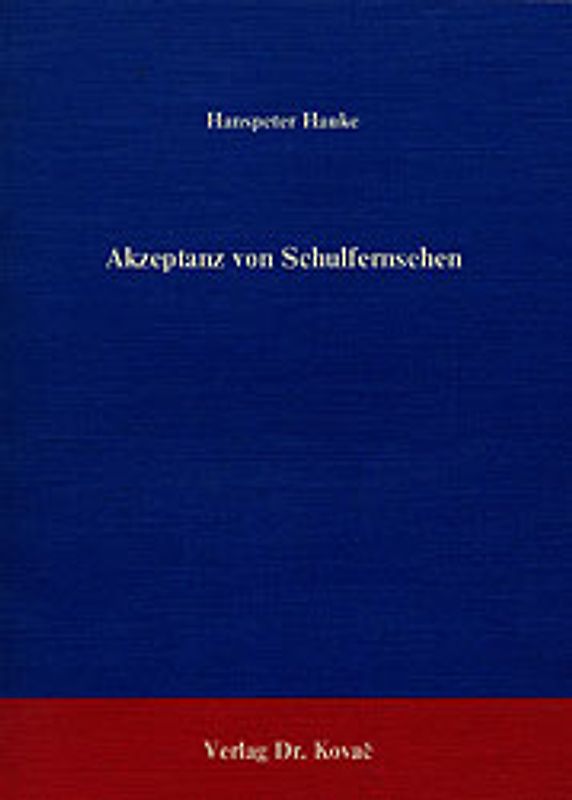 Akzeptanz von Schulfernsehen