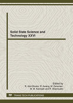 Solid State Science and Technology XXVI