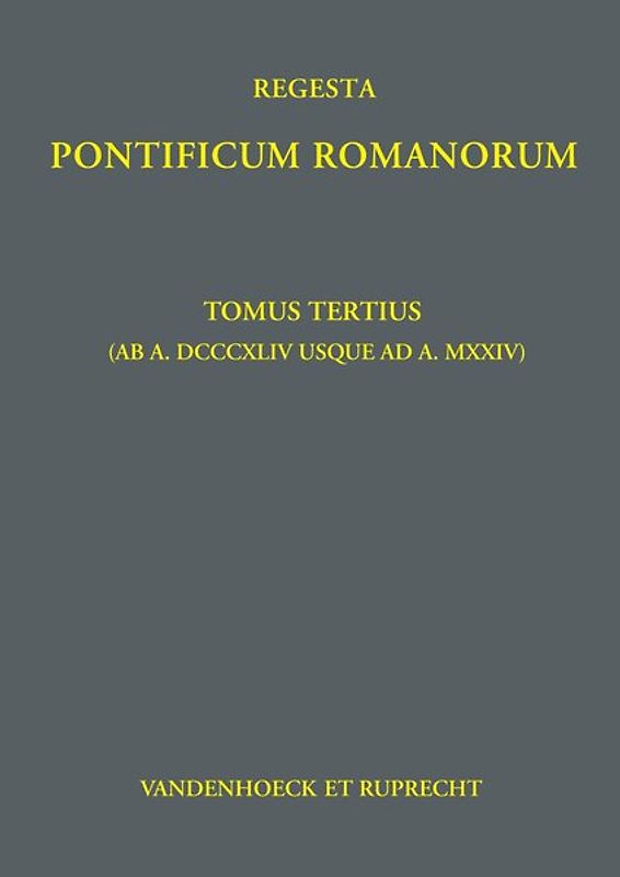 Regesta Pontificum Romanorum