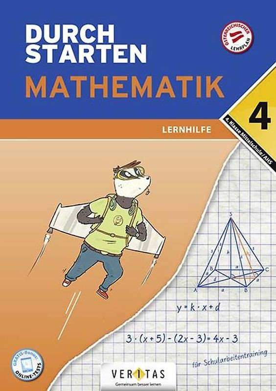 Durchstarten Mathematik 4. Klasse Mittelschule/AHS Lernhilfe