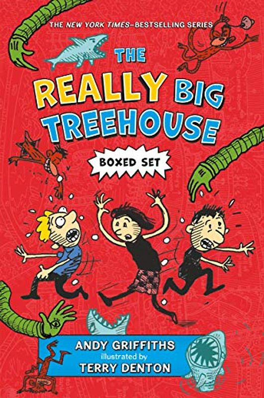 The REALLY Big Treehouse Boxed Set: The 13-Story Treehouse / the 26-Story Treehouse / the 39-Story Treehouse (Treehouse, 1-3)