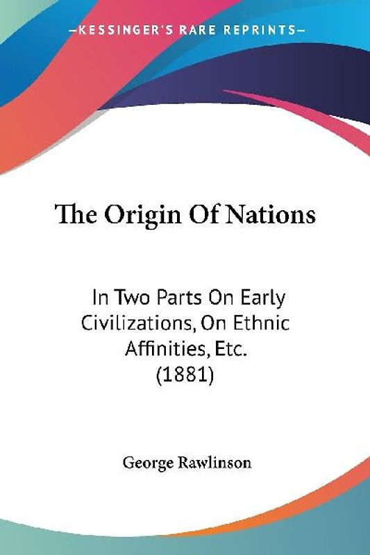 The Origin Of Nations