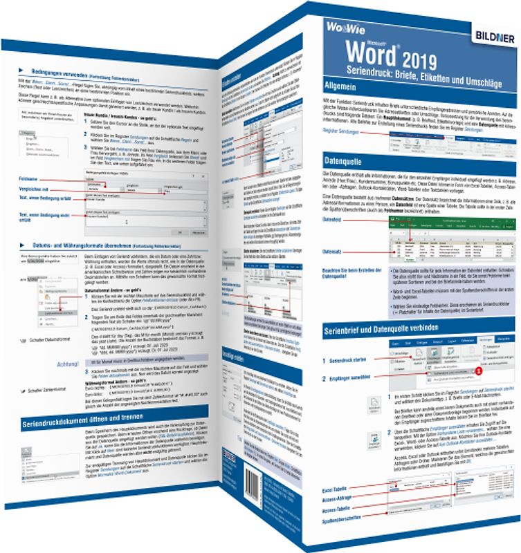 Seriendruck mit Word – Briefe, Etiketten und Umschläge - für alle Versionen