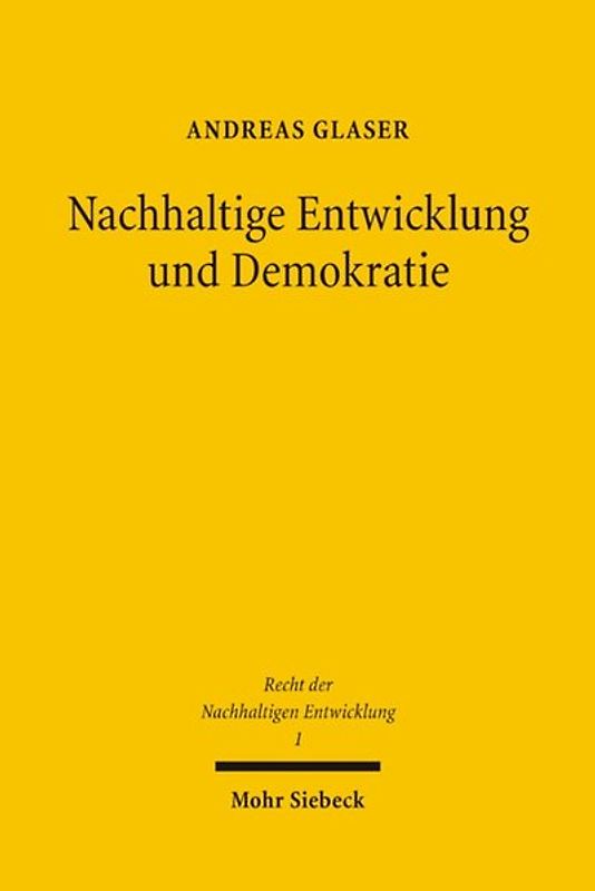 Nachhaltige Entwicklung und Demokratie