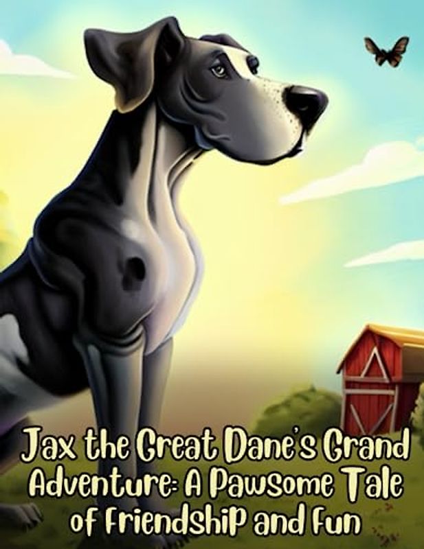 Jax the Great Dane's Grand Adventure - A Pawsome Tale of Friendship and Fun: Short Story for kids about Great Dane, Perseverance & Self-Confidence I A Motivational Book For kids I Gift for kids.