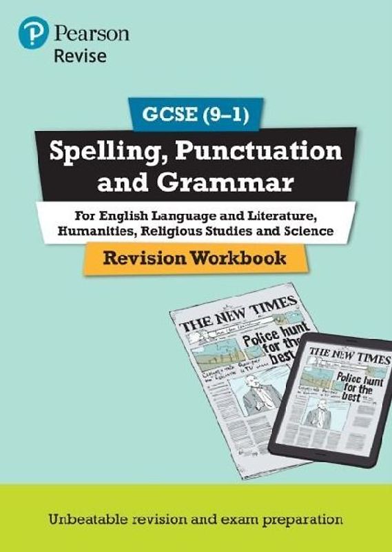 Pearson REVISE GCSE Spelling, Punctuation and Grammar- for 2025, 2026 exams : Course companion