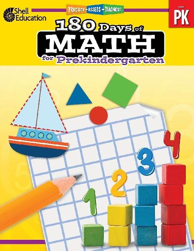 180 Days(TM): Math for Prekindergarten