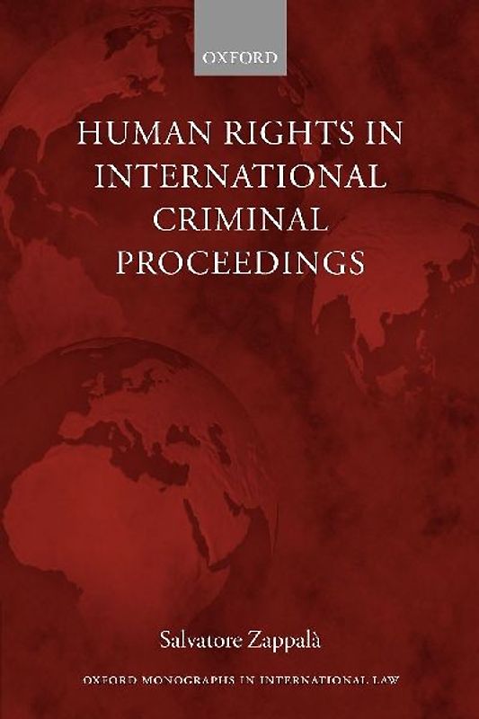 Human Rights in International Criminal Proceedings