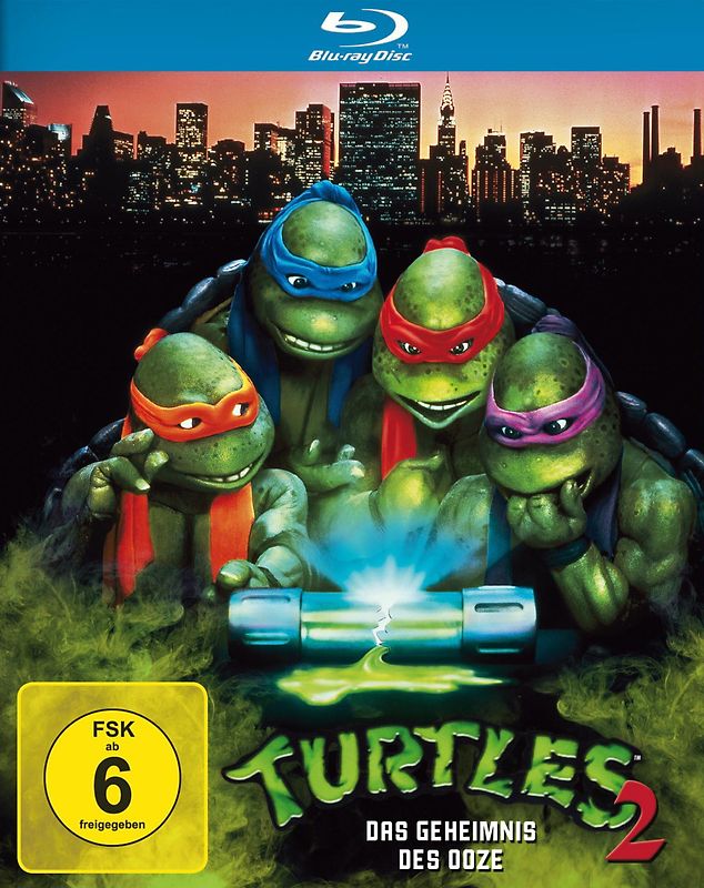 Turtles 2 - Das Geheimnis der Ooze Blu-ray Disc