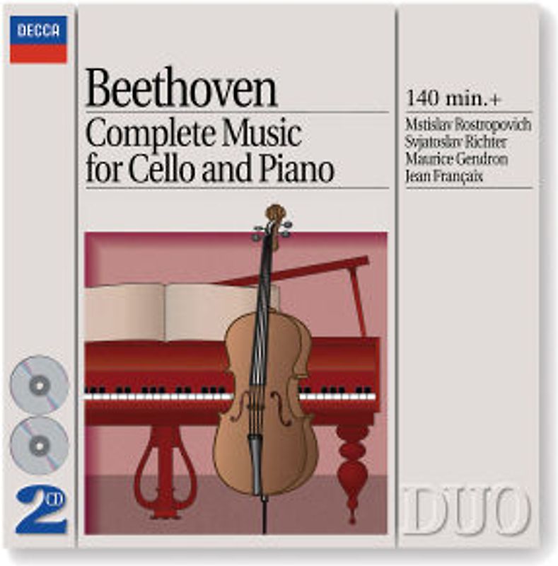 Mstislav Rostropowitsch - Duo - Beethoven (Werke für Violoncello und Klavier)