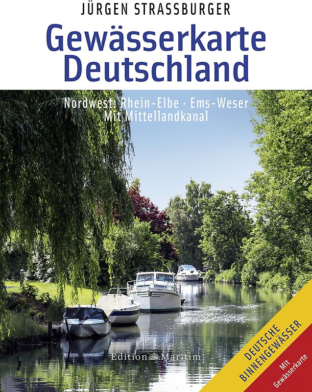 Gewässerkarte Deutschland Nordwest