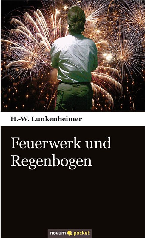 Feuerwerk und Regenbogen