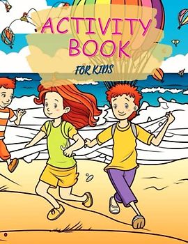 SUMMER ACTIVITY BOOK FOR KIDS! Mix and Match, Phonics, Letter Tracing, Word Search, Counting Numbers and more! /Ages 4-8/Girls & Boys/ Preschoolers