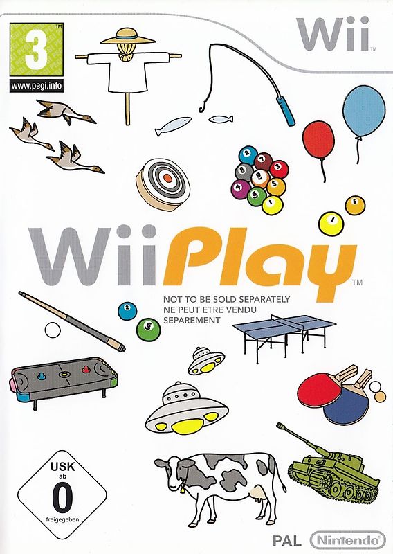 Wii Play [nur Spiel, ohne Wii Remote] Nintendo Wii
