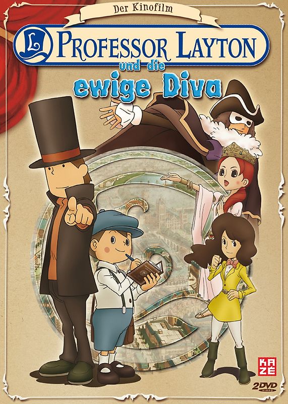 Professor Layton und die ewige Diva [Deluxe Edition Box] DVD