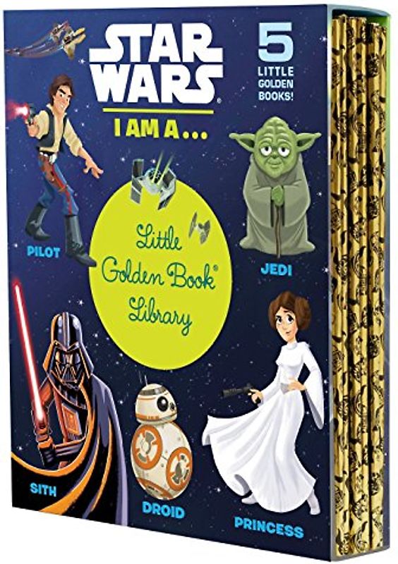 Star Wars: I Am A...Little Golden Book Library -- 5 Little Golden Books