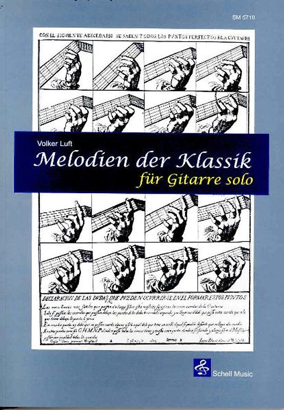 Melodien der Klassik für Gitarre solo