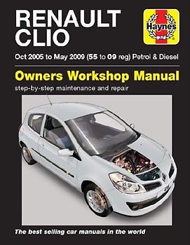 Renault Clio Petrol & Diesel 05-09 (Haynes Service and Repair Manuals)