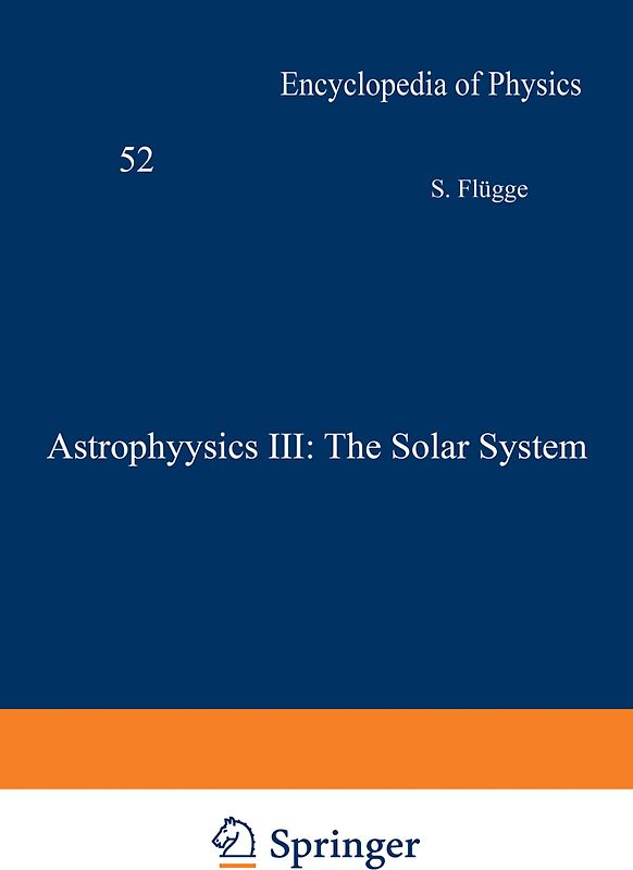 Astrophysics III: The Solar System / Astrophysik III: Das Sonnensystem
