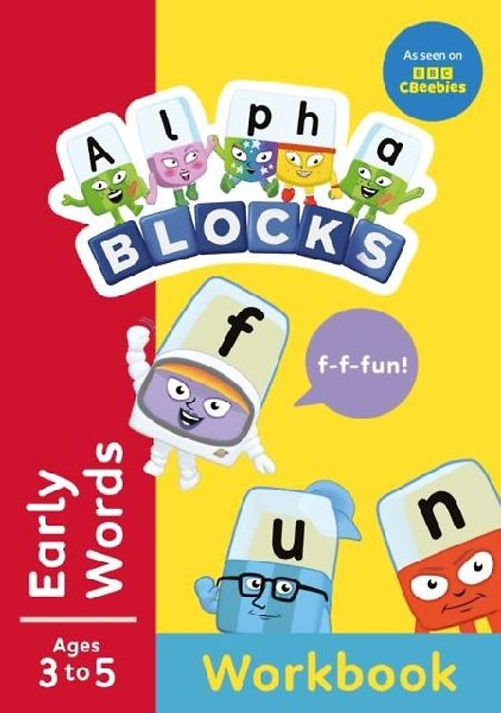 Alphablocks Early Words (Red Level Workbook)