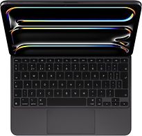Image of Apple Magic Keyboard voor 11 iPad Pro (M4) [Engelse toetsenbordindeling, QWERTY] zwart (Refurbished)