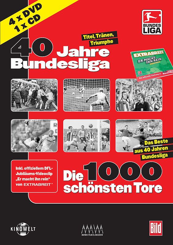 40 Jahre Bundesliga Package DVD