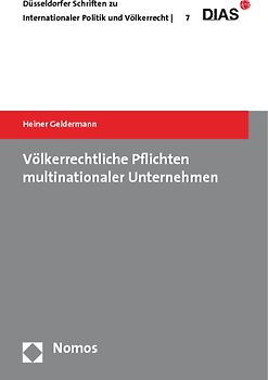 Völkerrechtliche Pflichten multinationaler Unternehmen
