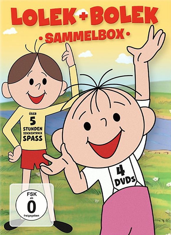 Lolek + Bolek - Sammelbox [4 DVDs + 4 Postkarten] DVD