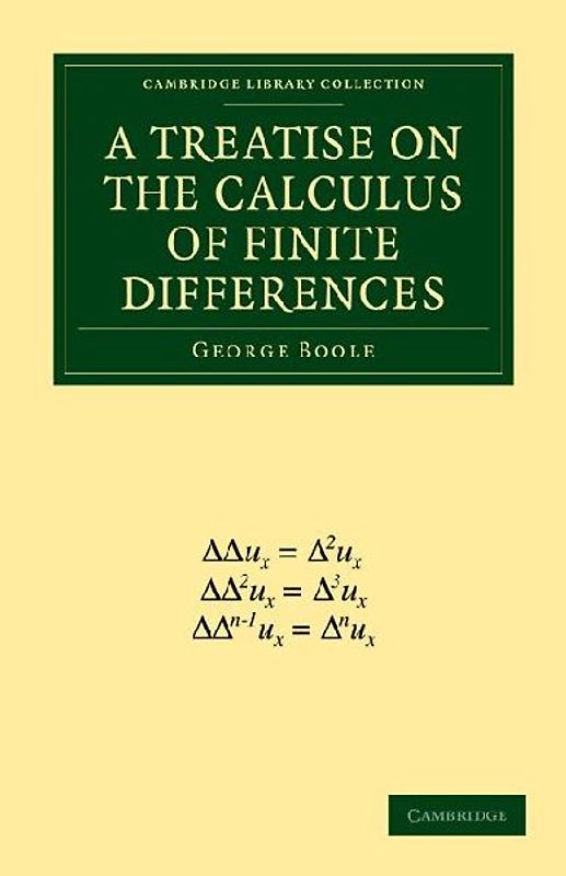 A Treatise on the Calculus of Finite Differences