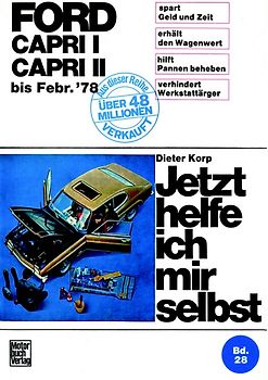 Ford Capri alle Modelle