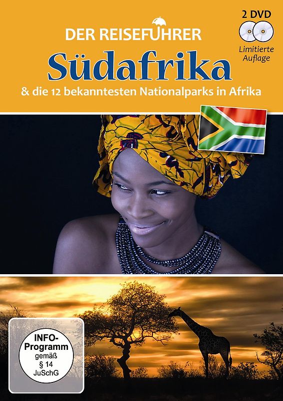 Der Reiseführer - Südafrika & die 12 bekanntesten Nationalparks in Afrika [2 Discs] DVD