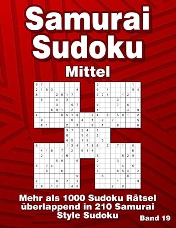 Samurai Sudoku: 210 Samurai Style Rätsel