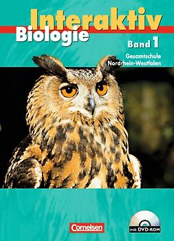 Biologie interaktiv - Gesamtschule Nordrhein-Westfalen / Band 1 - Schülerbuch mit DVD-ROM