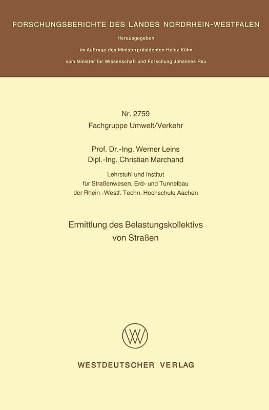 Ermittlung des Belastungskollektivs von Straßen