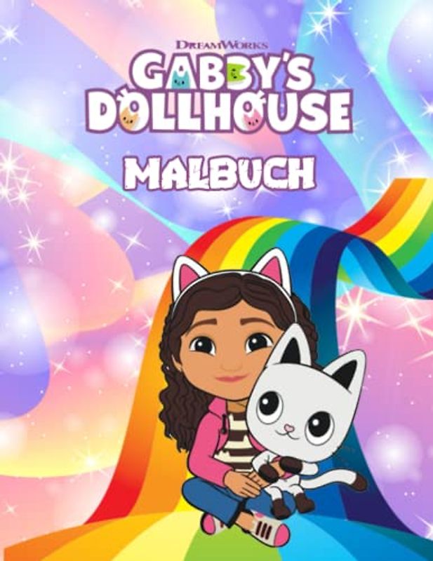 Malbuch gάββy's dθllhθusέ: Perfektes Geschenk für Fans mit 69 makellosen, hochwertigen Illustrationen von Charakteren zum Ausmalen.