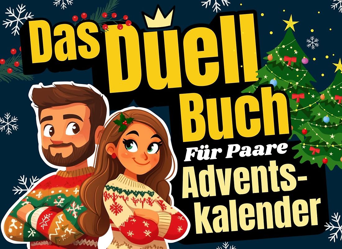 Adventskalender für Paare - Das Duell-Buch