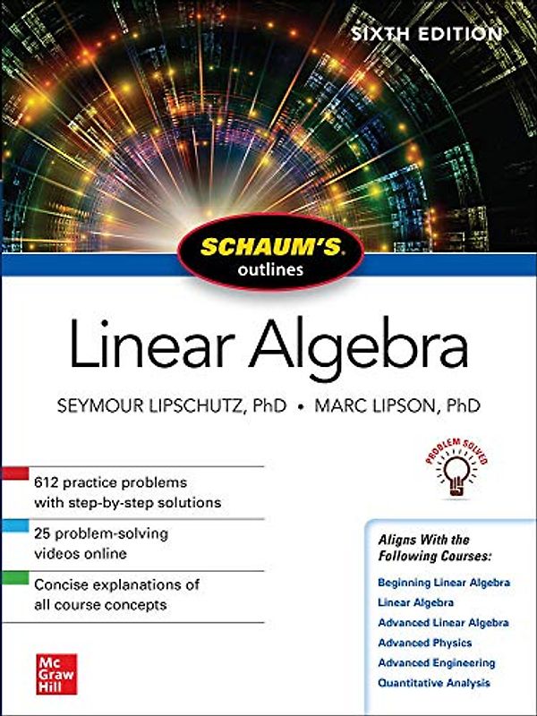 Schaum's Outline of Linear Algebra (Schaum's Outlines)